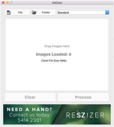 The Schoolzine ReSZizer on Mac