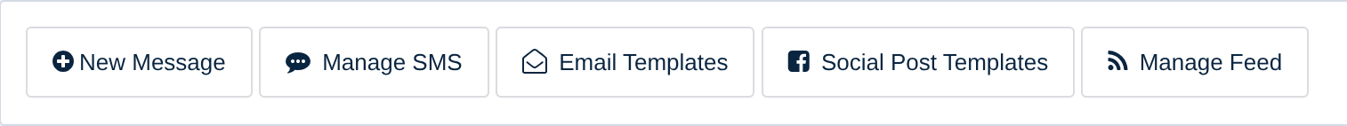 The Communicate toolbar